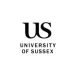 University of Sussex logo in black