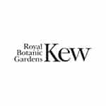 Kew logo in black and white