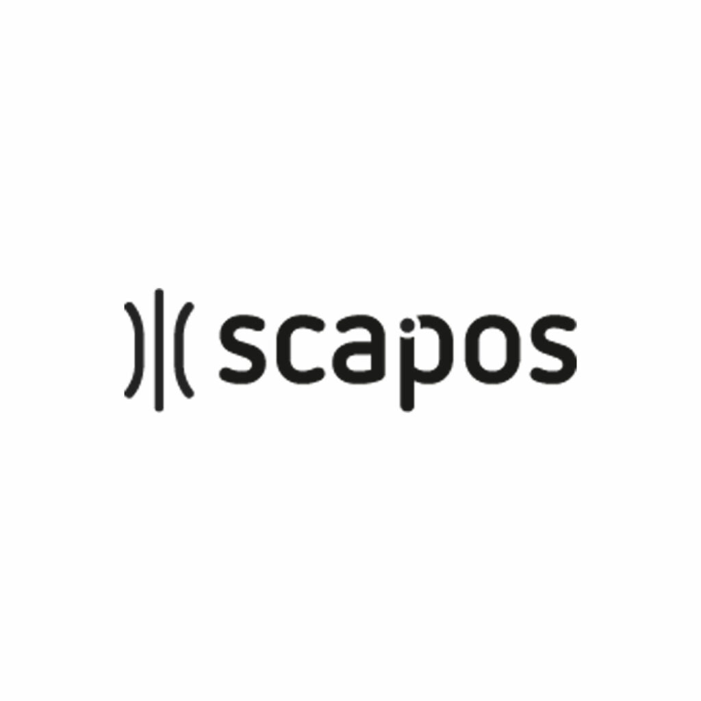 Scapos Logo in Black
