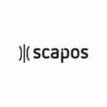Scapos Logo in Black