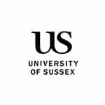 University of Sussex logo in black